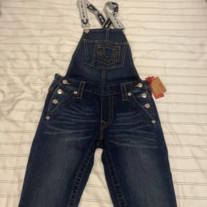 True Religion overall jeans